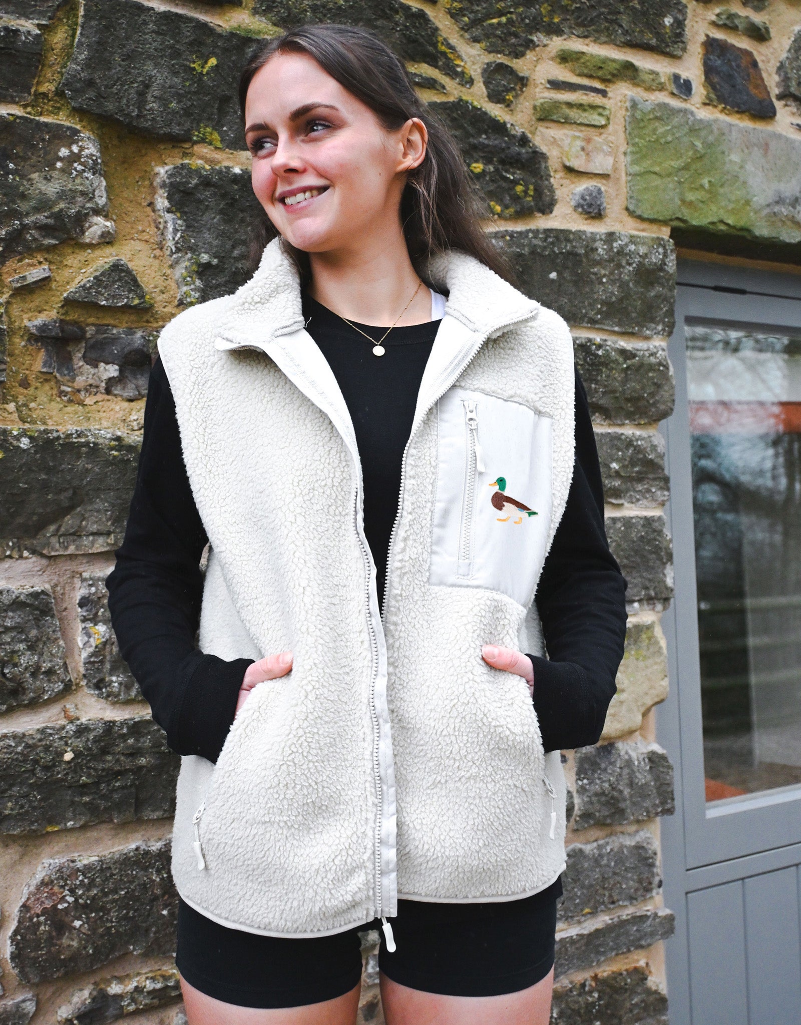 Duck Recycled Polyester Fleece Gilet