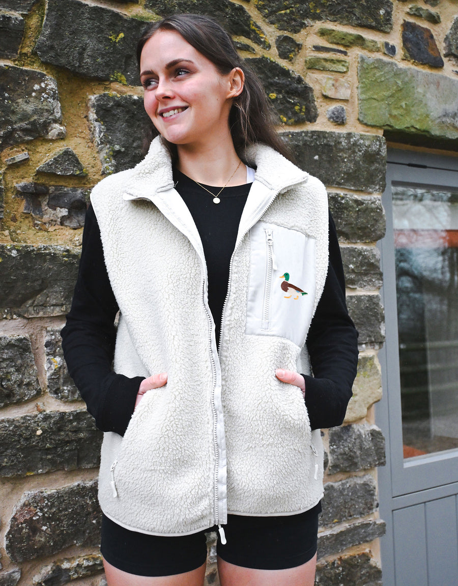 Duck Recycled Polyester Fleece Gilet