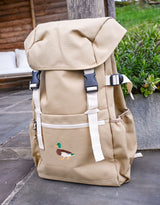 Duck Embroidered Recycled Rucksack