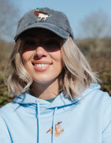 Duck Embroidered Vintage Cap