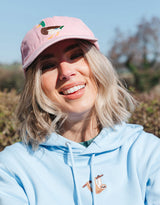 Duck Embroidered Vintage Cap