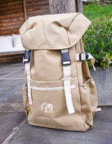 Elephant Embroidered Recycled Rucksack