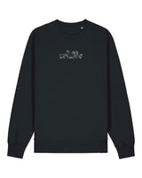 Extinct Drawing Embroidered Unisex Sweatshirt