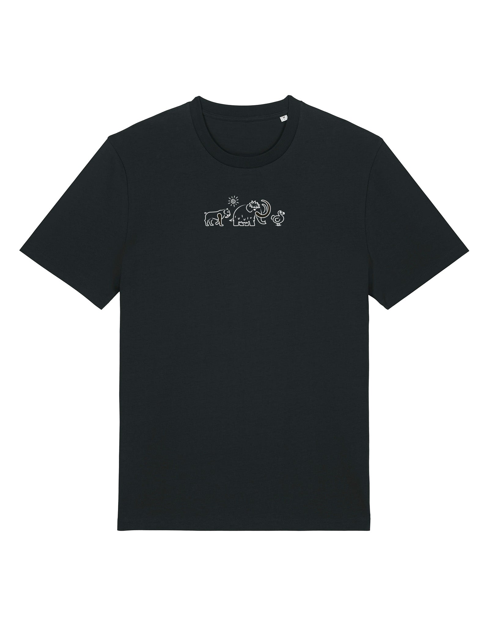 Extinct Drawing Embroidered Unisex T-Shirt