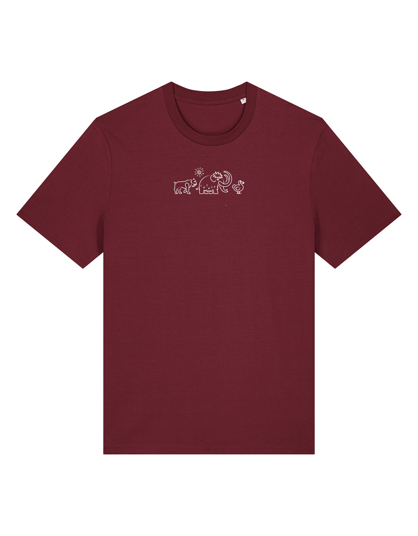 Extinct Drawing Embroidered Unisex T-Shirt
