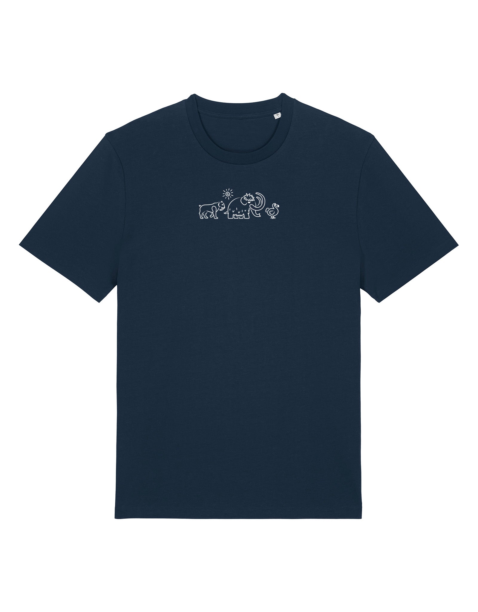 Extinct Drawing Embroidered Unisex T-Shirt