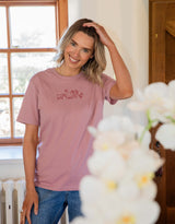 Extinct Drawing Embroidered Unisex T-Shirt