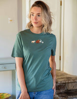 Extinct Embroidered Unisex T-Shirt