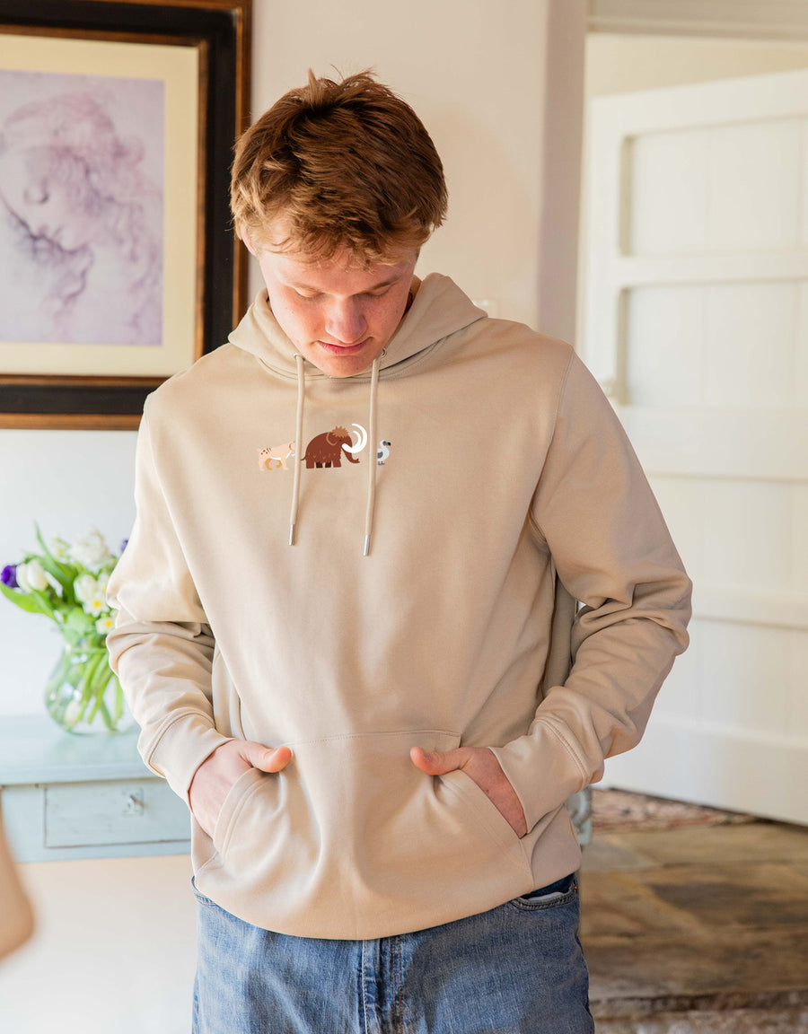 Extinct Embroidered Unisex Hoodie