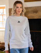 Giant Panda Embroidered Unisex Sweatshirt