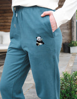 Giant Panda Embroidered Unisex Sweatpants