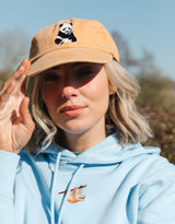 Giant Panda Embroidered Vintage Cap