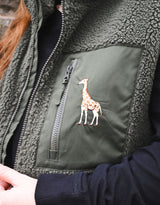 Giraffe Recycled Polyester Fleece Gilet