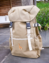 Giraffe Embroidered Recycled Rucksack