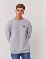 Peacock Butterfly Embroidered Unisex Sweatshirt