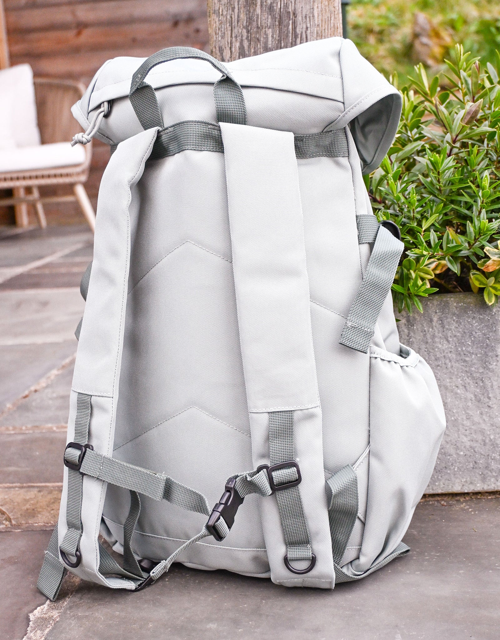 Tiger Embroidered Recycled Rucksack