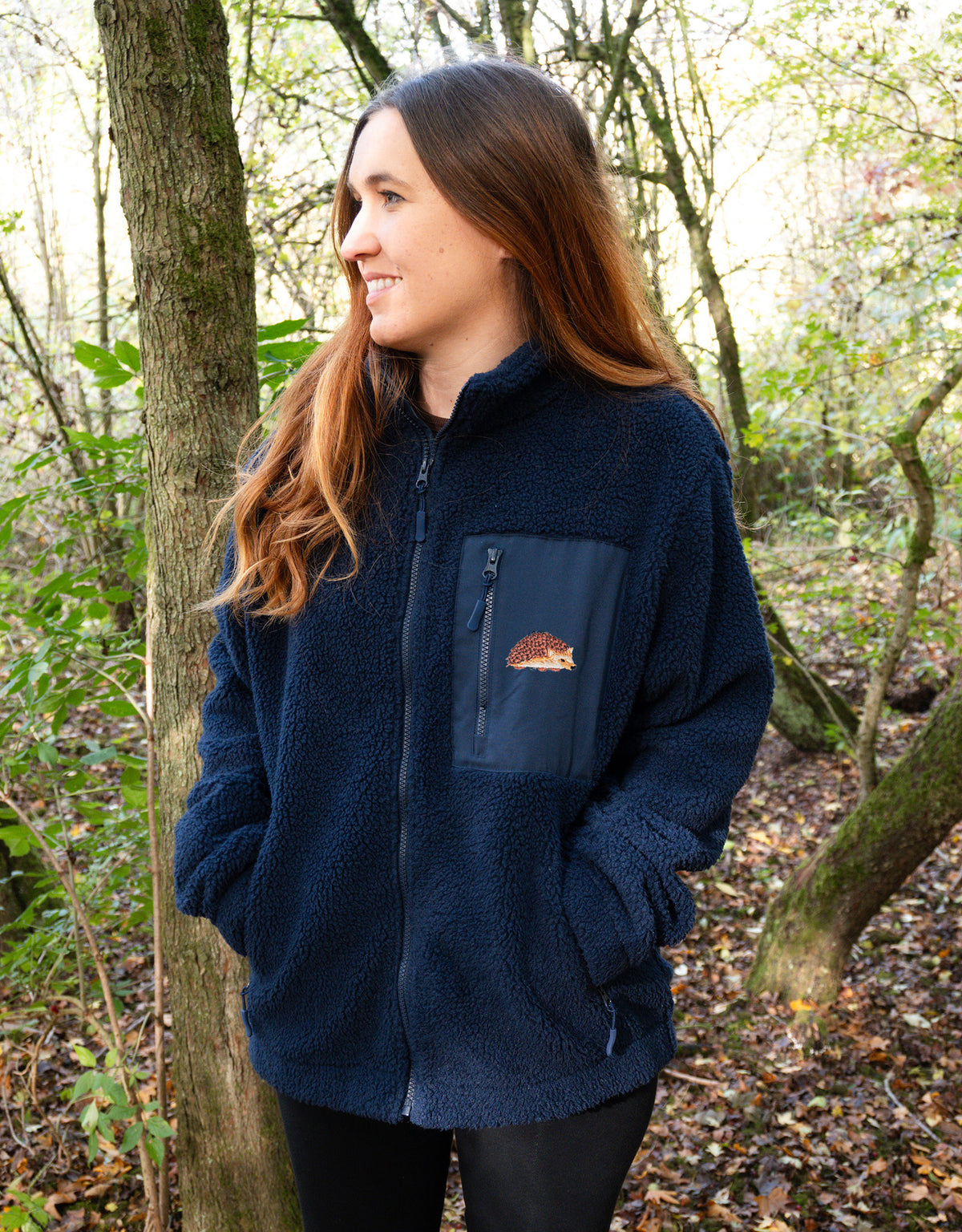 Hedgehog Full Zip Recycled Polyester Fleece