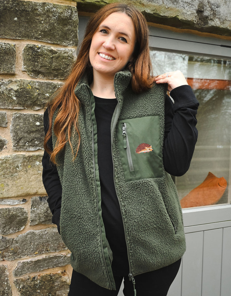 Hedgehog Recycled Polyester Fleece Gilet