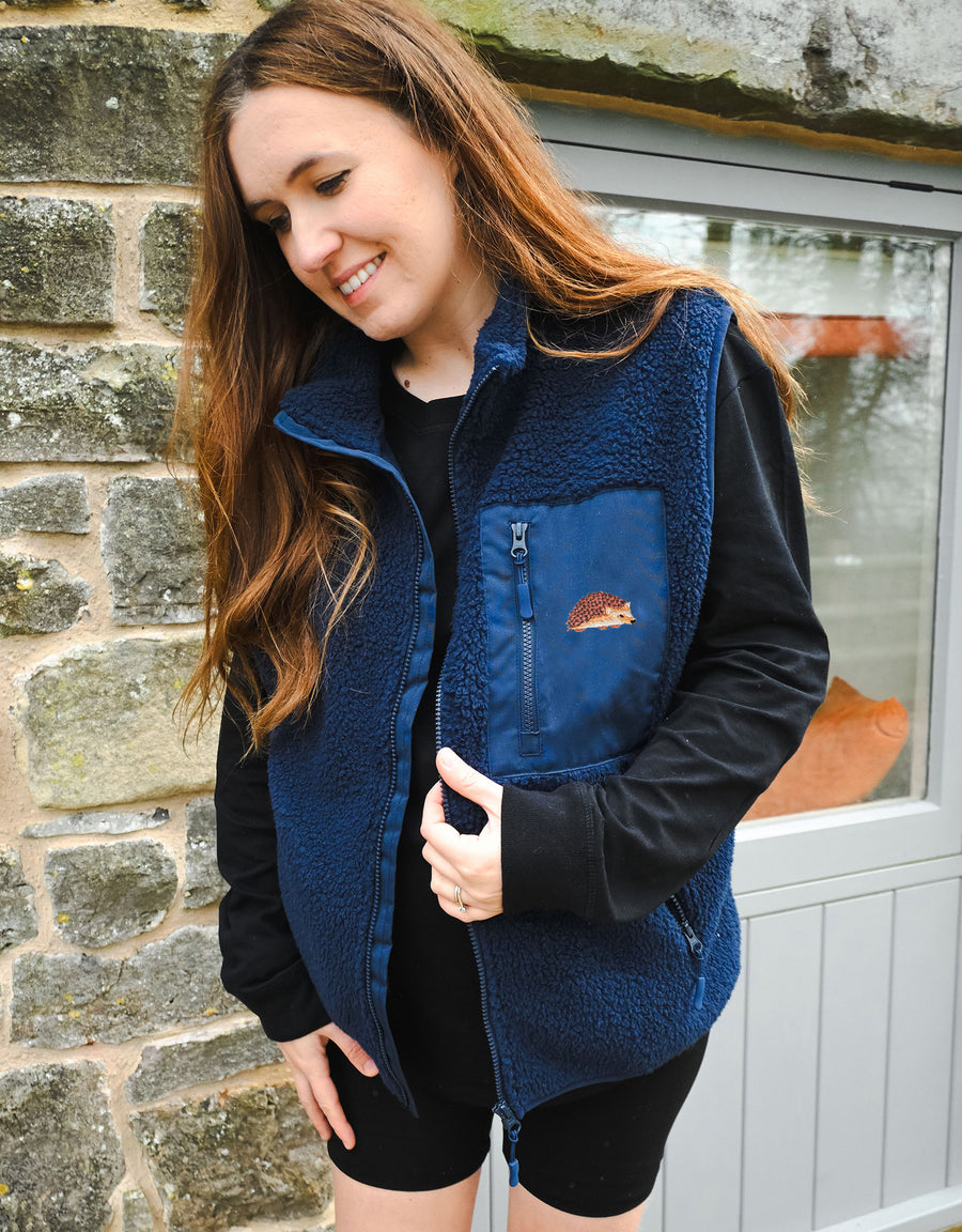 Hedgehog Recycled Polyester Fleece Gilet