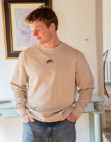 Hedgehog Embroidered Unisex Sweatshirt