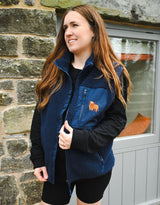 Highland Cow Recycled Polyester Fleece Gilet