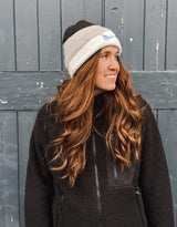 Humpback Whale Embroidered Tonal Beanie