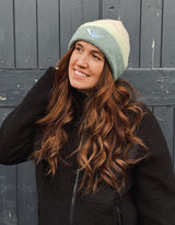 Humpback Whale Embroidered Tonal Beanie