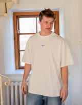 Humpback Whale Embroidered Unisex Oversized Tee