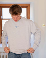 Humpback Whale Embroidered Unisex Sweatshirt