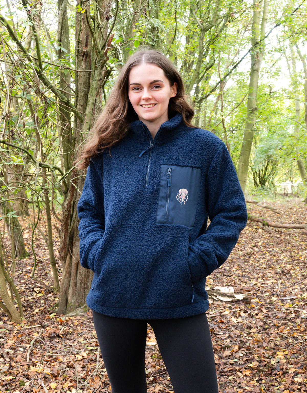 Jellyfish 1/4 Zip Recycled Polyester Fleece