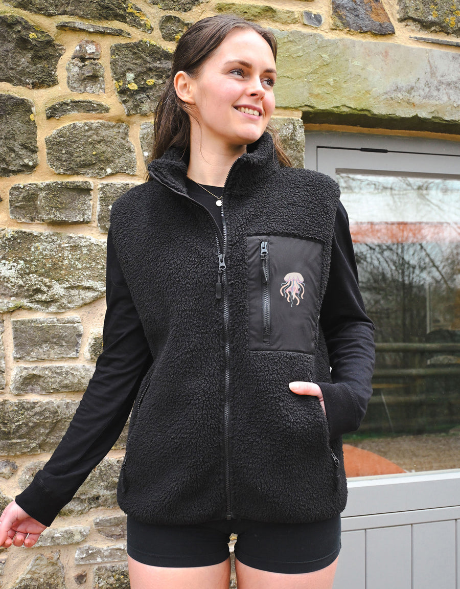Jellyfish Recycled Polyester Fleece Gilet