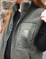 Jellyfish Recycled Polyester Fleece Gilet