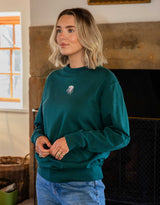 Jellyfish Embroidered Unisex Sweatshirt