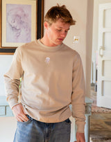 Jellyfish Embroidered Unisex Sweatshirt