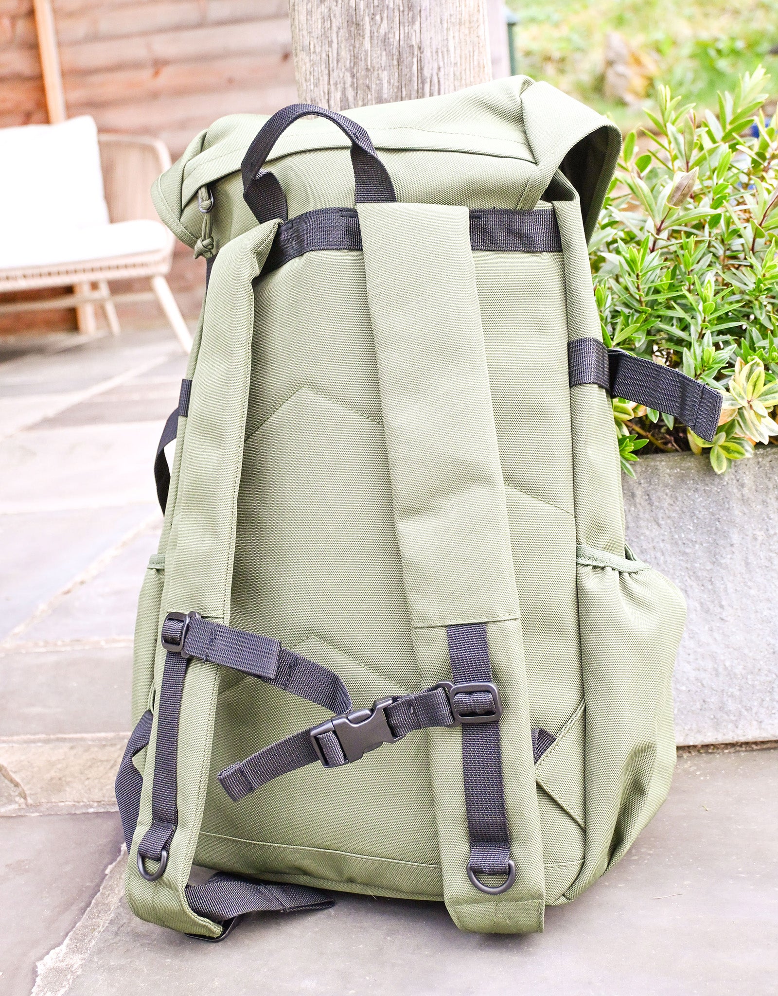 Tiger Embroidered Recycled Rucksack