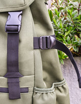 Tiger Embroidered Recycled Rucksack