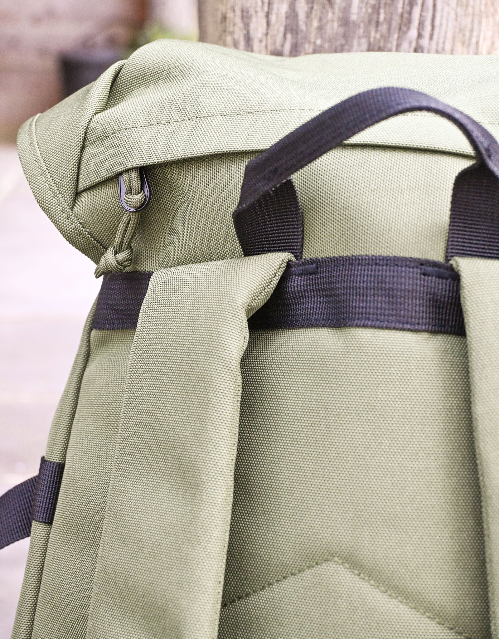 Tiger Embroidered Recycled Rucksack