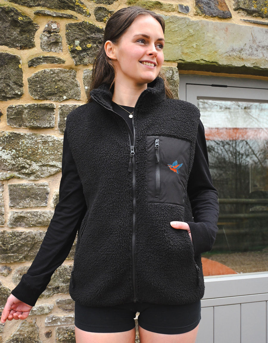 Kingfisher Recycled Polyester Fleece Gilet