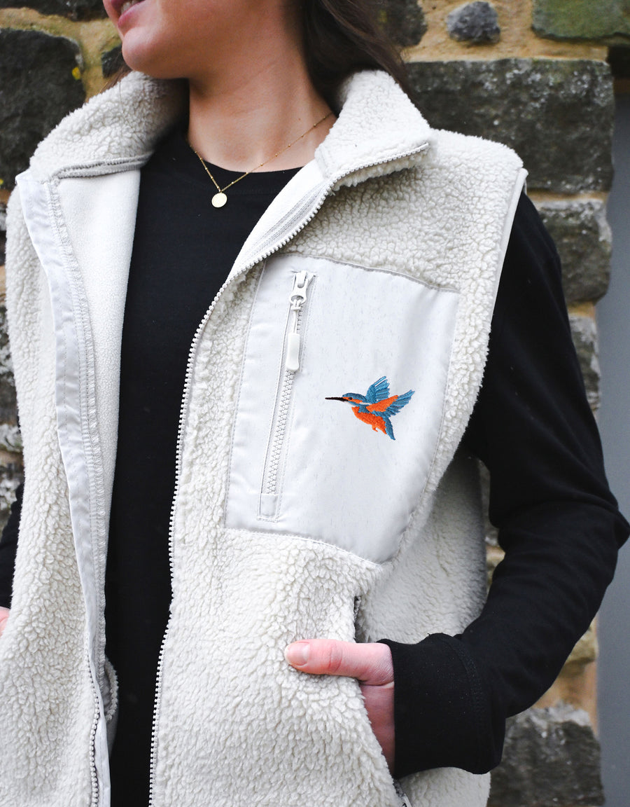 Kingfisher Recycled Polyester Fleece Gilet
