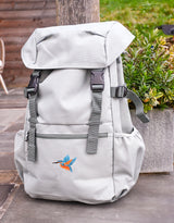 Kingfisher Embroidered Recycled Rucksack