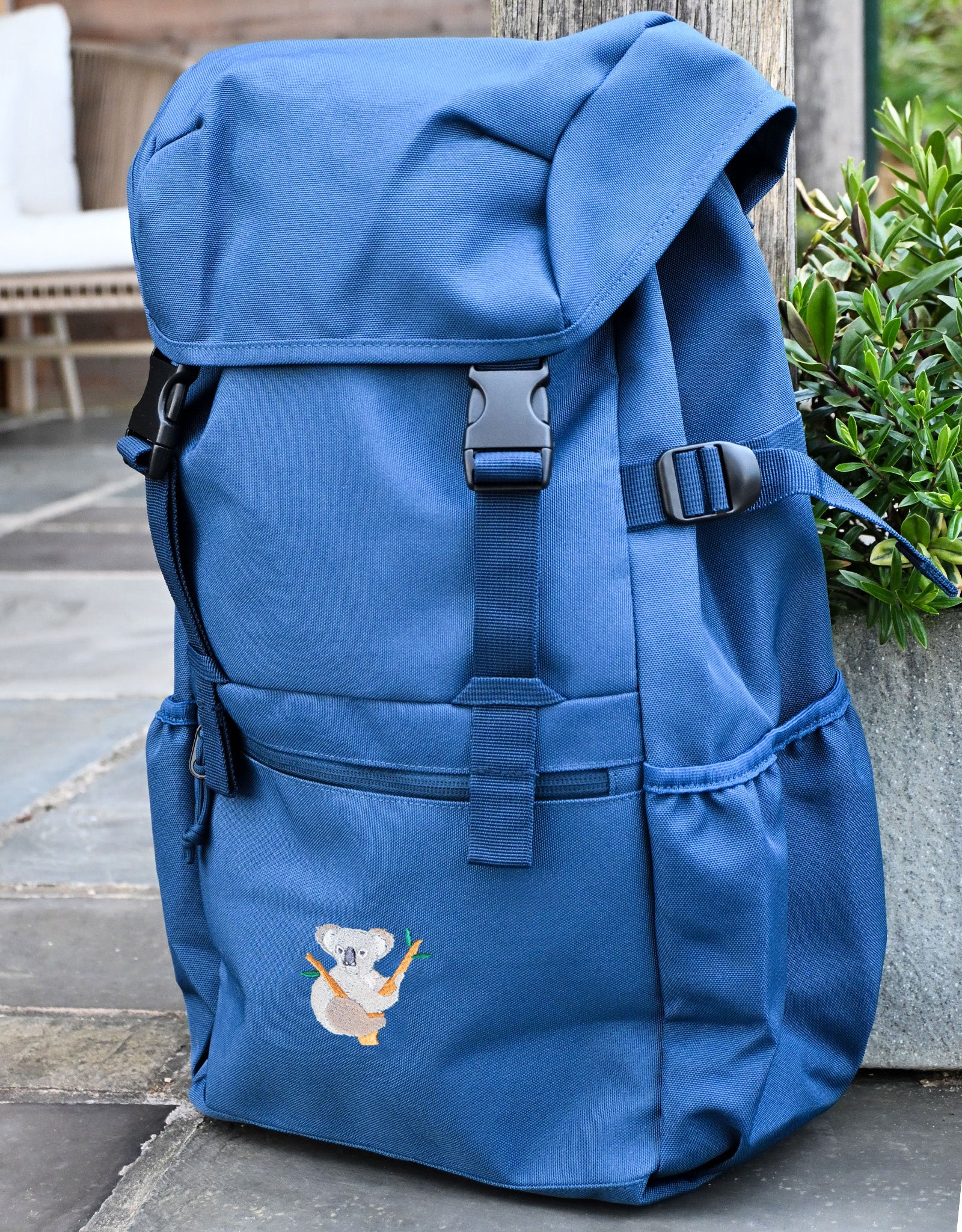 Koala Embroidered Recycled Rucksack