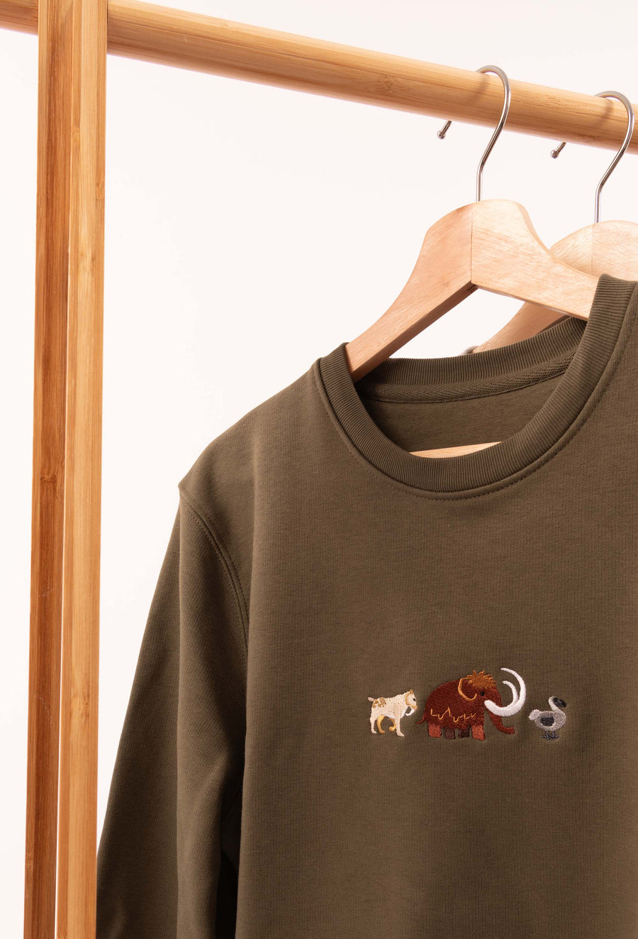 Extinct Embroidered Unisex Sweatshirt