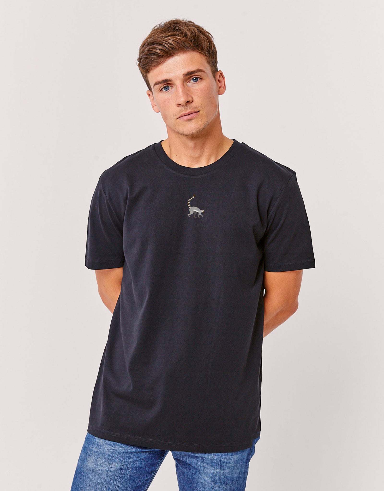 Lemur Embroidered Unisex T-Shirt