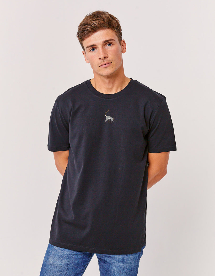 Lemur Embroidered Unisex T-Shirt