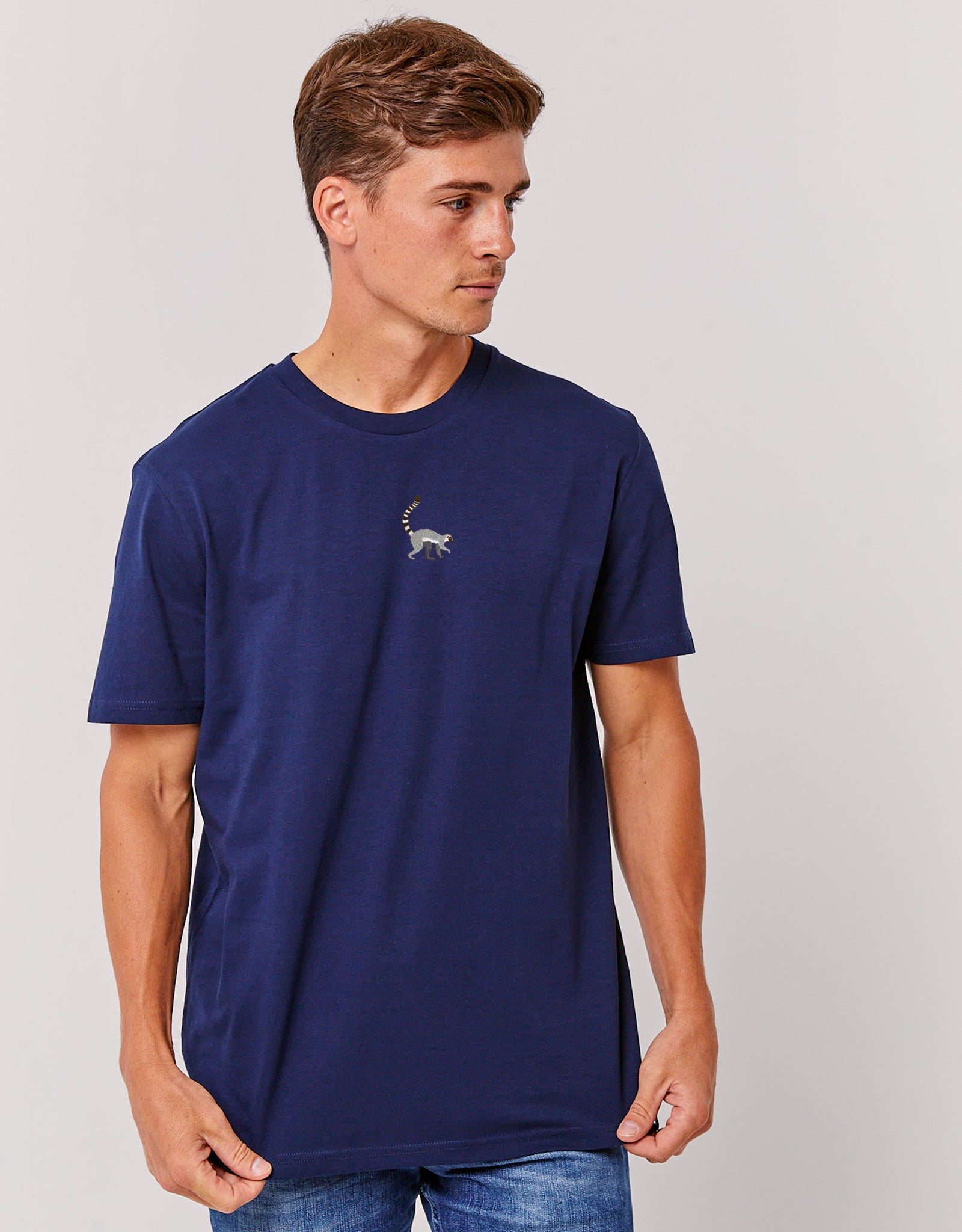 Lemur Embroidered Unisex T-Shirt
