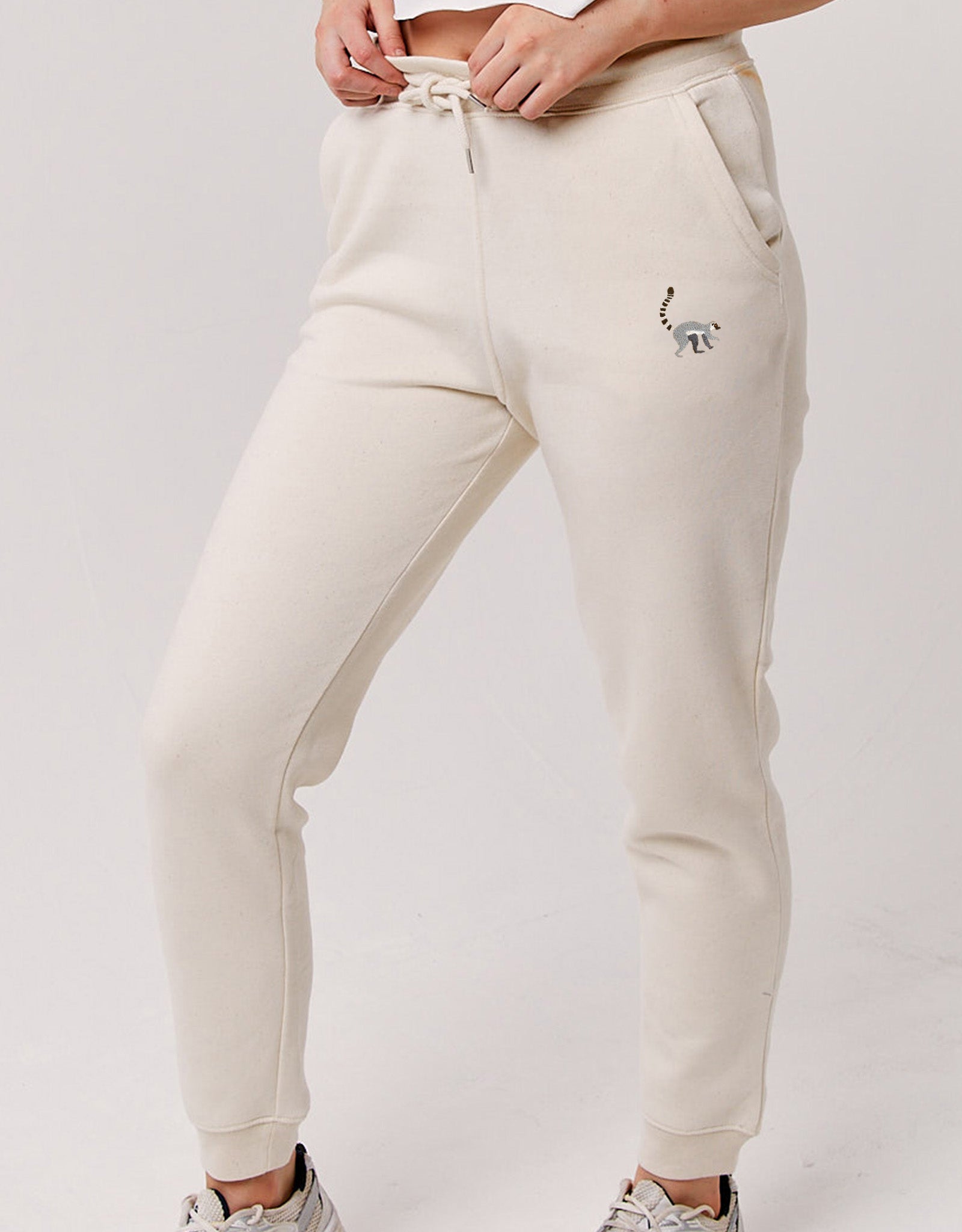 Lemur Embroidered Unisex Sweatpants