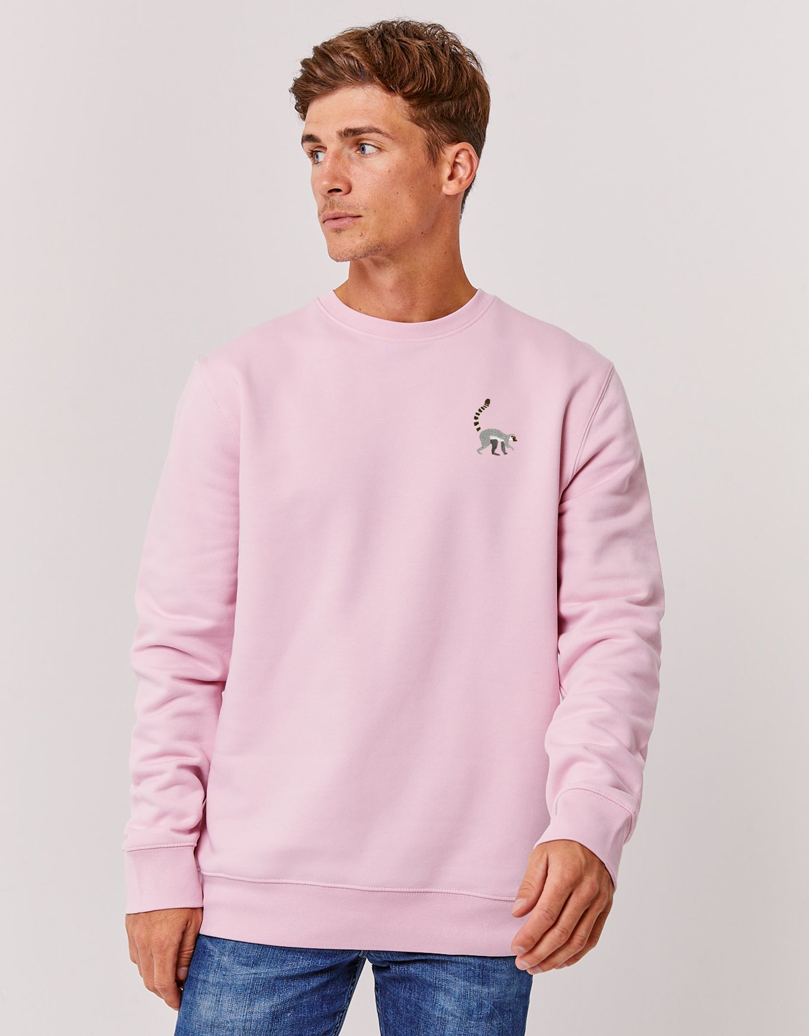 Lemur Embroidered Unisex Sweatshirt