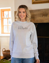 Family of Elephants Embroidered Unisex Sweatshirt