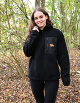 Lion 1/4 Zip Recycled Polyester Fleece