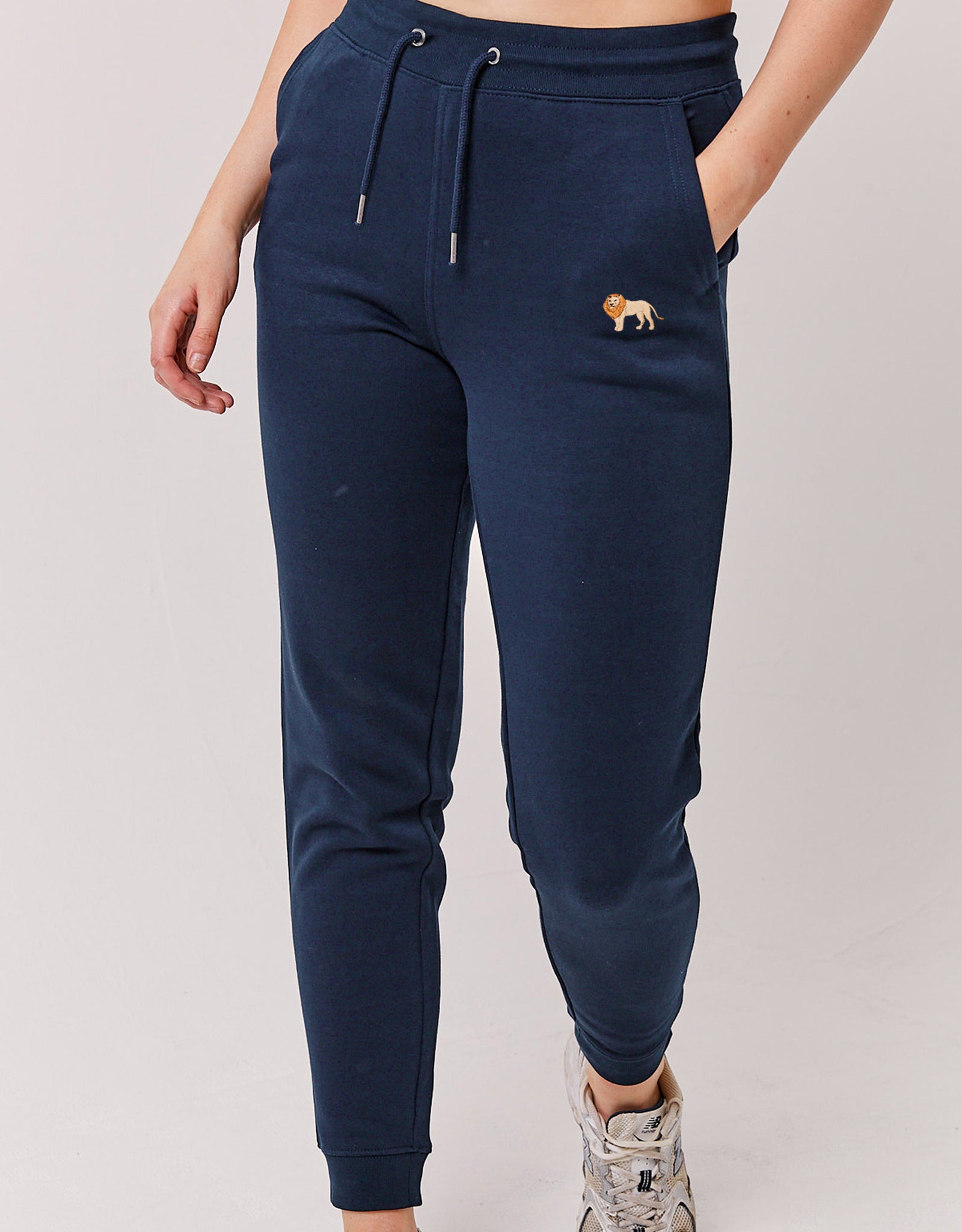 Lion Embroidered Unisex Sweatpants
